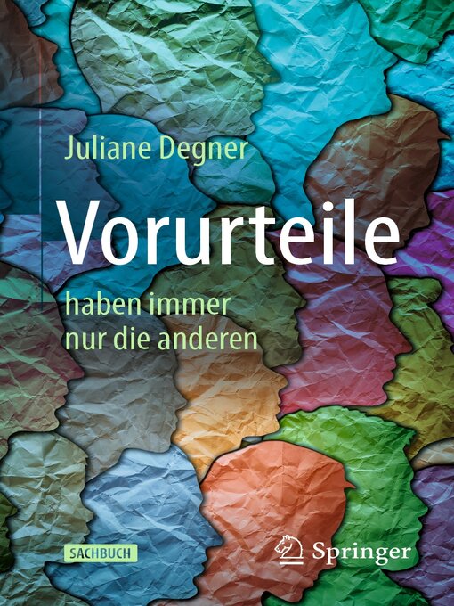 Title details for Vorurteile by Juliane Degner - Available